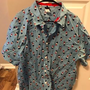 Button up shirt Ice Cream